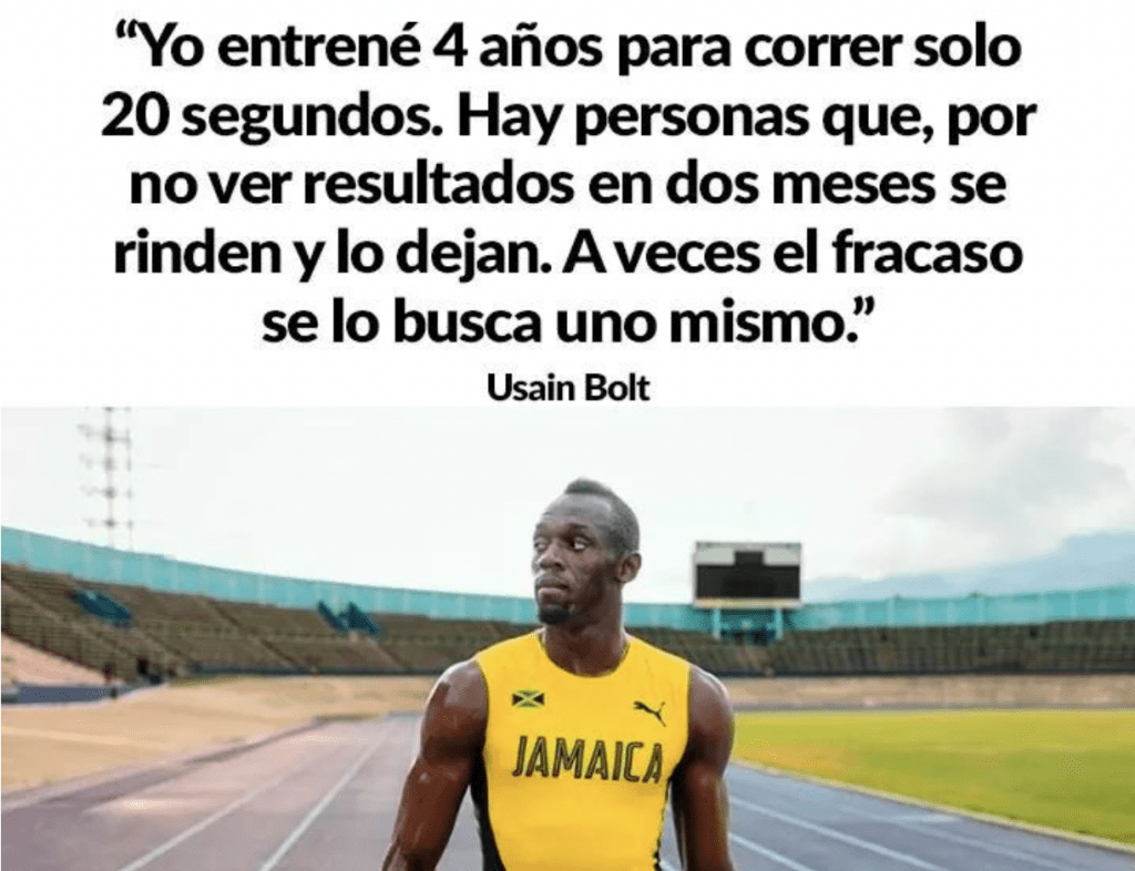 Post de Usain Bolt
